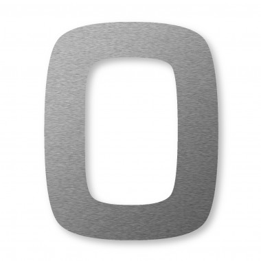 Keilbach Hausnummer Keilbach Hausnummer big.number.80 aus Edelstahl, Ziffernhöhe 8 cm