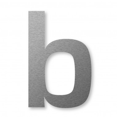 Keilbach Hausnummer Keilbach Hausnummer big.number.80 aus Edelstahl, Ziffernhöhe 8 cm
