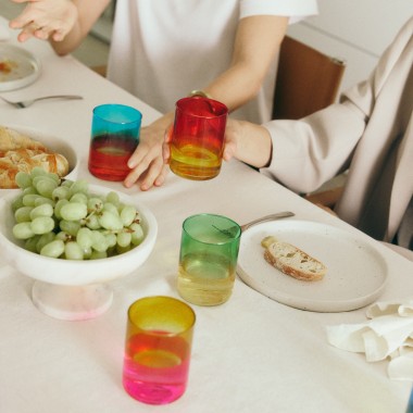 Blankstill Tumbler "Fresia" mit Farbverlauf (380 ml)