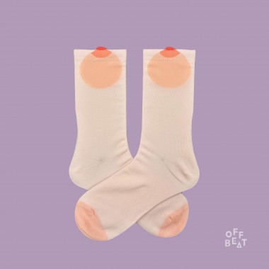 Pop-out Brust Socken von Offbeat