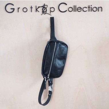 Grotkop Collection BUMBAG Gürtel/Schultertasche EDDA schwarz mit Verlängerung