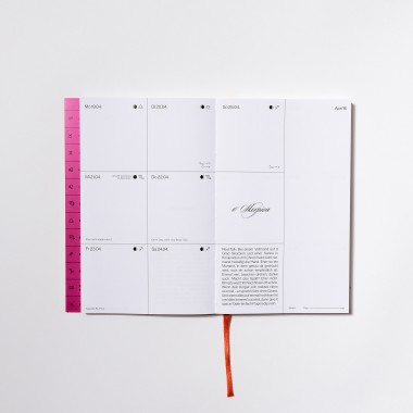 Mondkalender 2027 – Supernova Pink