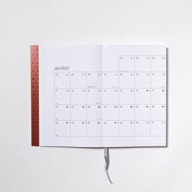 Mondkalender 2027 – Mars Metallic