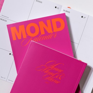 Mondkalender 2027 – Supernova Pink