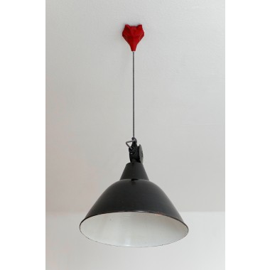 canopie® - Lampenbaldachin – Low Poly Fox Verkehrsrot