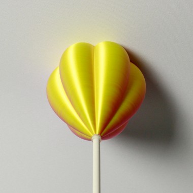 canopie® - Lampenbaldachin – Tulpe Duo Pink-Gelb