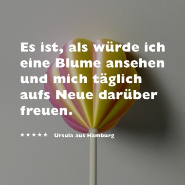 canopie® - Lampenbaldachin – Tulpe Duo Pink-Gelb