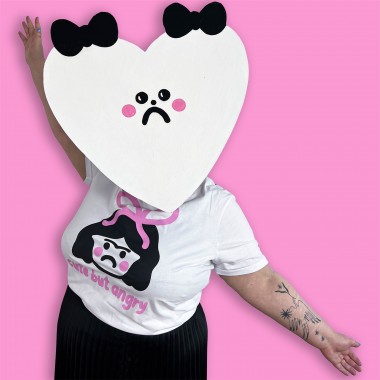 T-Shirt cute but angry ✿ Jenne Grassmann