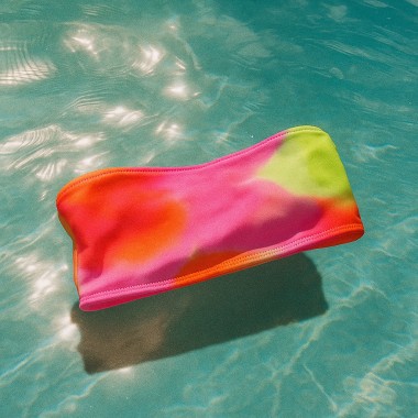 annieannie - bandeau bikinitop - design: colourful explosion