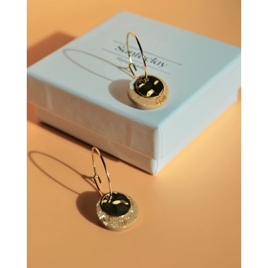 Minimalistische Creolen | 18K vergoldet | Santoclay