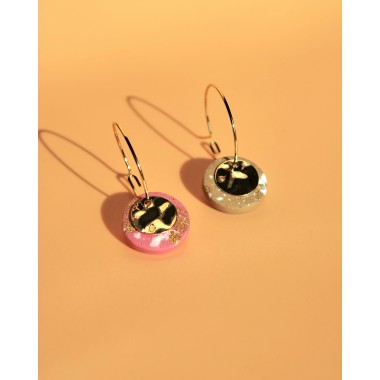 Minimalistische Creolen | 18K vergoldet | Santoclay