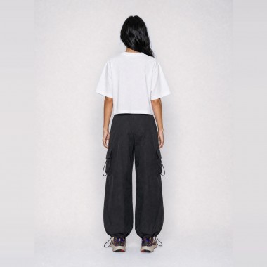 Hand-Cropped Script T-Shirt – Damen – hey hey studios