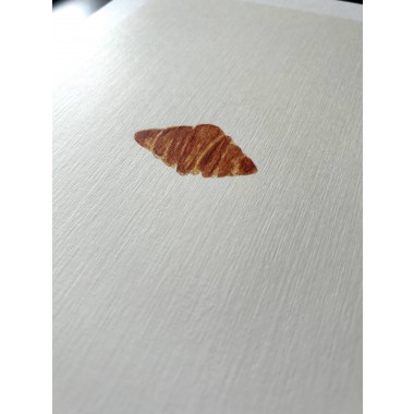 Croissant Kunstdruck A4 - SANS.