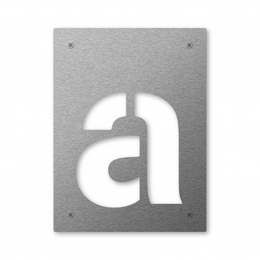 Keilbach Hausnummer cut.number.240 aus Edelstahl