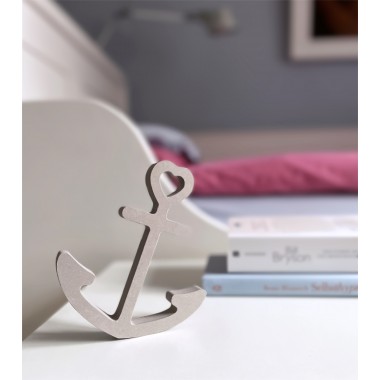 AHOI • kleiner Deko-Anker in 2 Farben