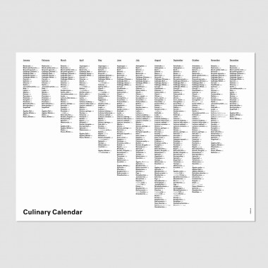 Saisonkalender – Edition Julie Joliat