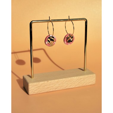 Minimalistische Creolen | 18K vergoldet | Santoclay