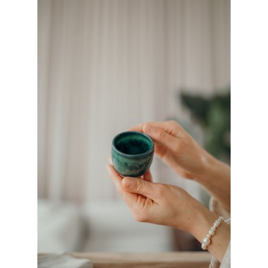 Set aus 2 Espressobechern - handgemacht | Töpferei am Wald