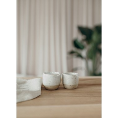 Set aus 2 Espressobechern - handgetöpfert | Töpferei am Wald