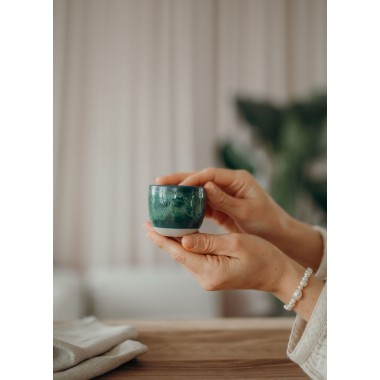 Set aus 2 Espressobechern - handgemacht | Töpferei am Wald