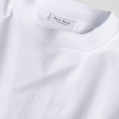 Essential T-Shirt Weiß – Herren – hey hey studios