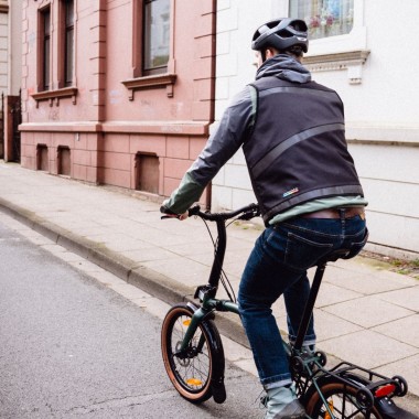 Fahrrad Warnweste schwarz - antoniaberndt