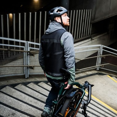 Fahrrad Warnweste schwarz - antoniaberndt