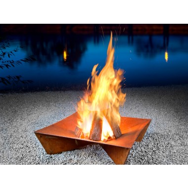 Keilbach Feuerschale fluxus 80 x 80 x 22 cm