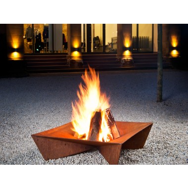 Keilbach Feuerschale fluxus-grande 120 x 120 x 33 cm