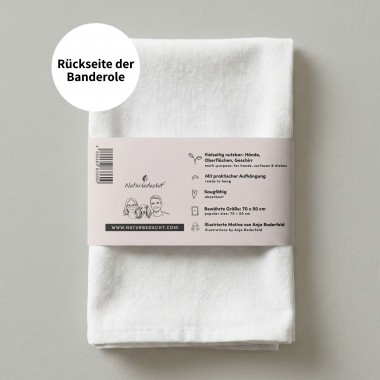 Geschirrtuch - Bio-Baumwolle - Coffee Lover