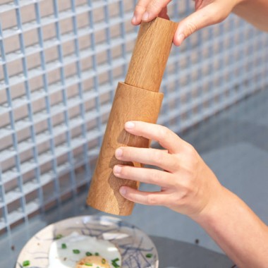 Gewürzmühle | gerade | rundund