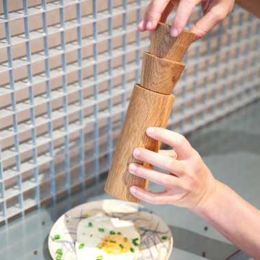 Gewürzmühle | zickzack oben | rundund