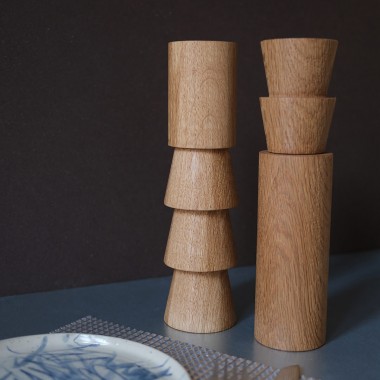 Gewürzmühle | zickzack oben | rundund