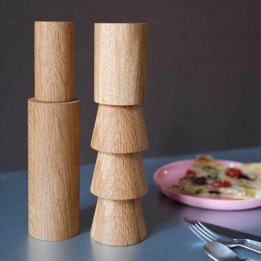 Gewürzmühle | zickzack unten | rundund