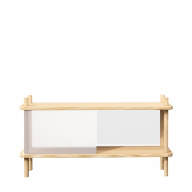 halblang | Regal | Lowboard „Blendend“ | Streifen Muster