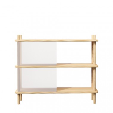 halblang | Regal „Blendend 2“ | Gitter Muster