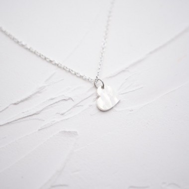 Herzanhänger Kette - Sterlingsilber - SchmuckvonVreni