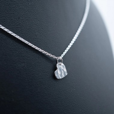 Herzanhänger Kette - Sterlingsilber - SchmuckvonVreni