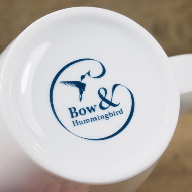 Großer Porzellanbecher Moin-Anker-Herz