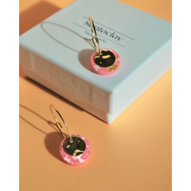 Minimalistische Creolen | 18K vergoldet | Santoclay