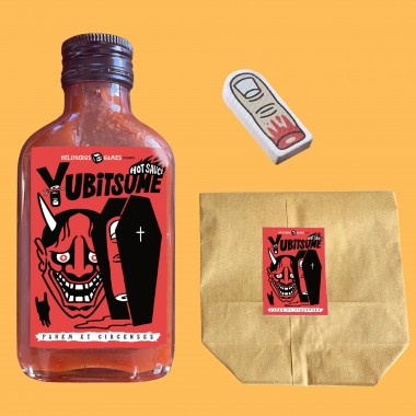 Yubitsume Hot Sauce – Rauchige Chipotle Hot Sauce - Heldbergs Games