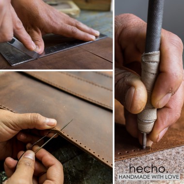 Ledertasche "Pablo" für iPad 9,7", Air & Air 2 (Hülle, Cover, Sleeve, Schutz)