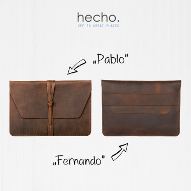 Ledertasche "Fernando" für iPad Pro 11" (Hülle, Cover, Sleeve, Schutz)