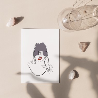 nathys illustration - hej cap