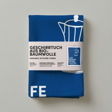 Geschirrtuch - Bio-Baumwolle - Coffee Lover