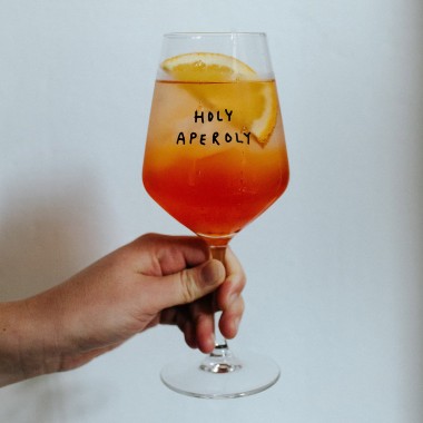 "Holy Aperoly" Glas by Johanna Schwarzer × selekkt