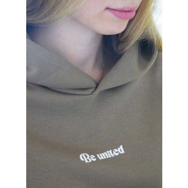 SPARKLES OF LIGHT | Unisex Sweatshirt braun| BE UNITED