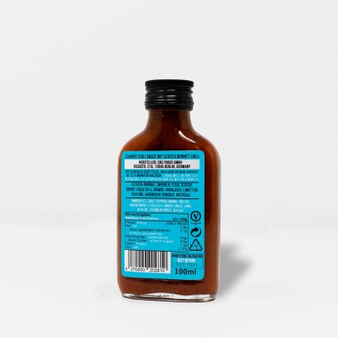 Hot Sauce Bosozoku – Mittelscharfe Chili-Sauce mit Geschenktüte und Holzfigur - Heldbergs Games