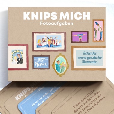 Hochzeitsspiel Pack 1 - 240 Chaoskarten Aufgaben für eine unvergessliche Hochzeit