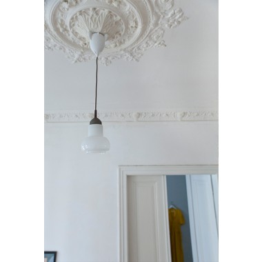 canopie® - Lampenbaldachin – Rakete Gipsweiß